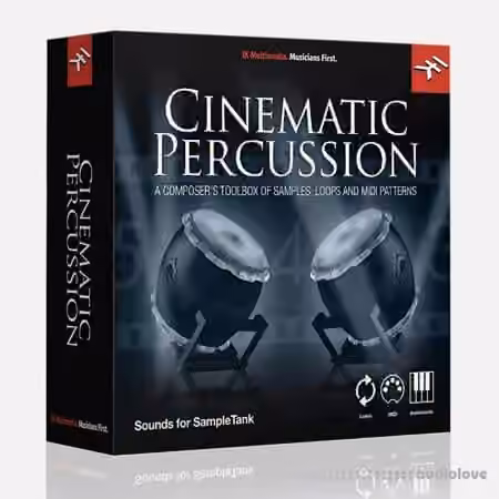 IK Multimedia Cinematic Percussion [SampleTank]