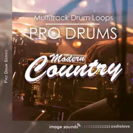 Image Sounds Pro Drums Modern Country [WAV]