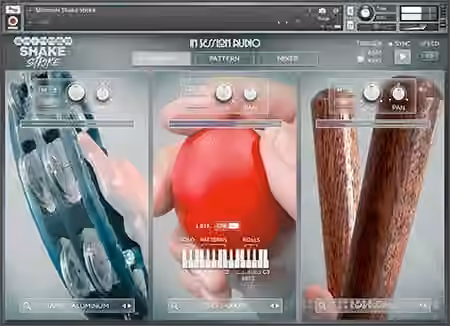 In Session Audio Shimmer Shake Strike v1.1 Incl. Expansion + Update 2022 [KONTAKT]