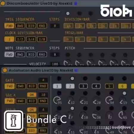 Isotonik Studios Alexkid Sequencer Bundle C [Max for Live]