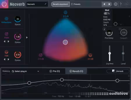 iZotope Neoverb Pro v1.1.0 212 [MacOSX]