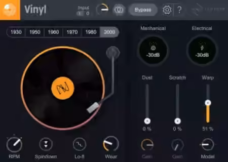 iZotope Vinyl v1.12.1.275 [MacOSX]