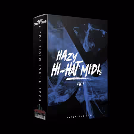 Jay Cactus Hazy Hi-Hat MIDIs Vol.1 [MiDi]