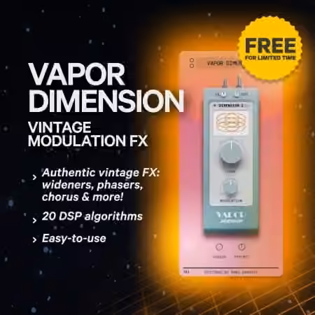 Karanyi Sounds Vapor Dimension v1.0.2 (Free For Limited Time) [WiN, MacOSX]
