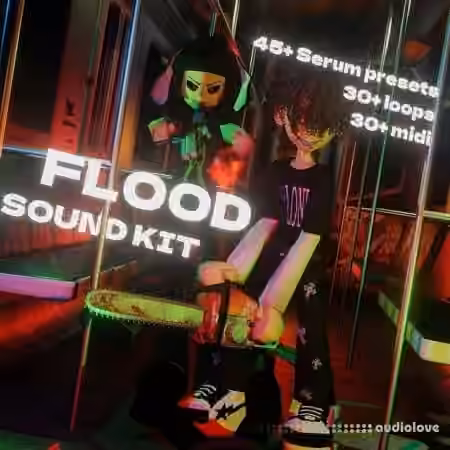 kinsage + @squirlbeats FLOOD Sound Kit [WAV, MiDi, Synth Presets]
