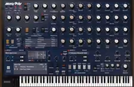 KORG MonoPoly v2.4.3 / v2.4.2 [WiN, MacOSX]