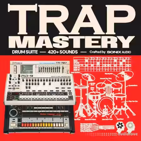 KXVI Trap Mastery Drum Suite [WAV, MiDi, DAW Templates]