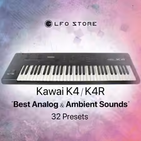 LFO Store Kawai K4/K4R Best Analog and Ambient Sounds [Synth Presets]