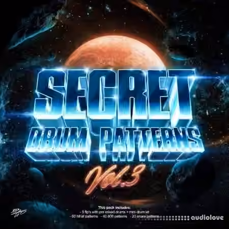 Loushi Secret Drum Patterns V3 [MiDi, DAW Templates]