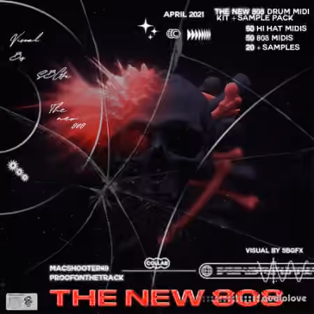 macshooter49 The New 808 Drum Midi + Sample Pack [WAV, MiDi]