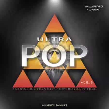 Maverick Samples Ultra Pop Vol.3 [WAV, MiDi, AiFF]