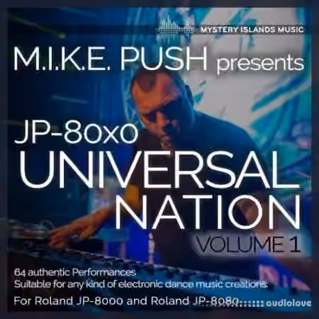 M.I.K.E. Push Presets JP-80x0 Universal Nation Vol.1 [Synth Presets]