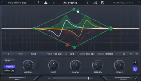 Minimal Audio Morph EQ v1.0.3 [MacOSX]