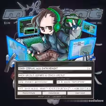 Moment Coder Cosplay, a Lil Data moment [WAV]