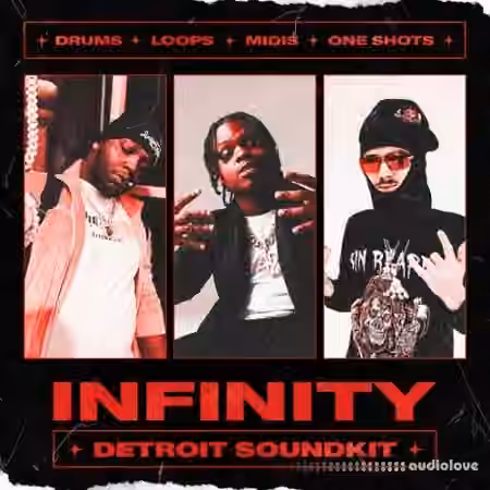 Moodf1x Detroit Drum Kit Infinity [Bundle] [WAV, MiDi, Synth Presets]