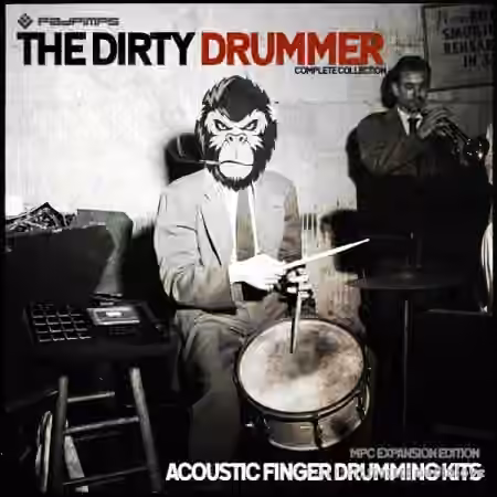MPC Samples Dirty Drummer Complete (Acoustic Finger Drumming Kits) [MPC]