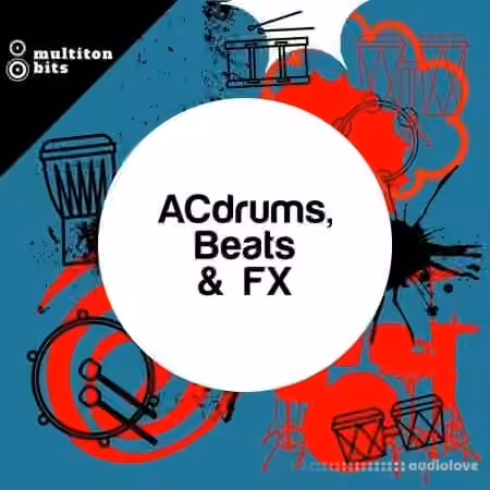 Multiton Bits ACdrums, Beats and FX [WAV]