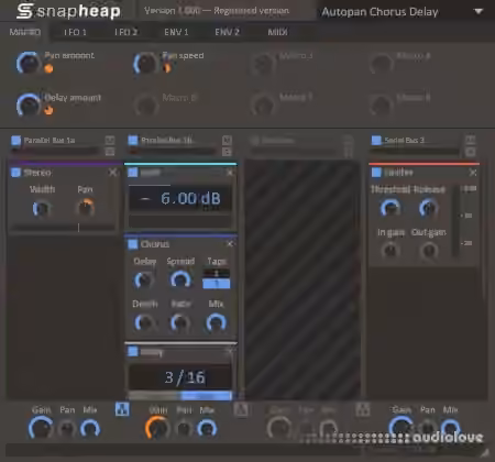 Nasko N-DUO DELAY and N-TRI DELAY Snap Heap Racks [Synth Presets]