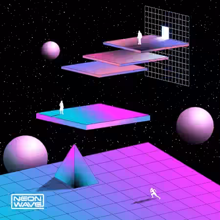 Neon Wave Circuit Pulse Synthwave for Serum 2 [Synth Presets]