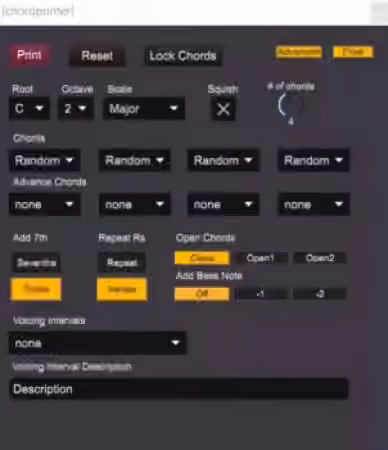 No Hassle Beats Chordprinter [AMXD]