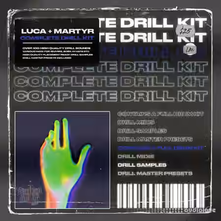 Overlord Mafia Luca + Martyr Complete Drill Kit [WAV, MiDi, DAW Templates]