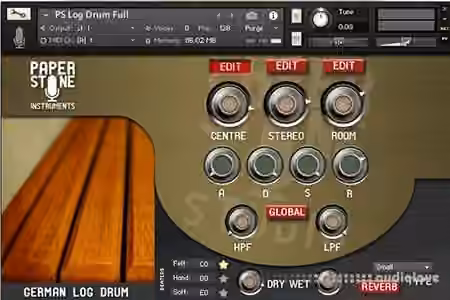 Paper Stone Instruments German Log Drum [KONTAKT]