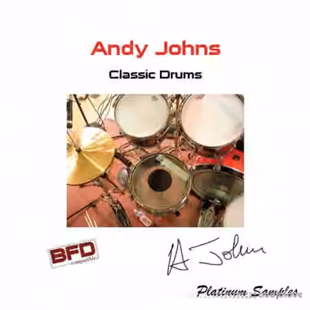 Platinum Samples Andy Johns Classic Drums [BFD3]