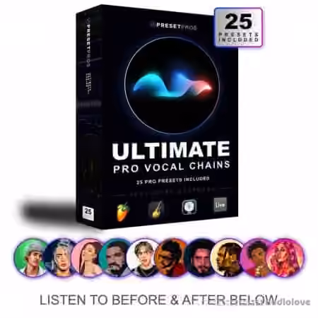 Preset Pros Ultimate Pro Vocal Chain Presets [Synth Presets]