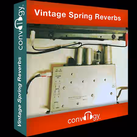 Presonus Convology Vintage Spring Reverbs (Impulse Bounce)