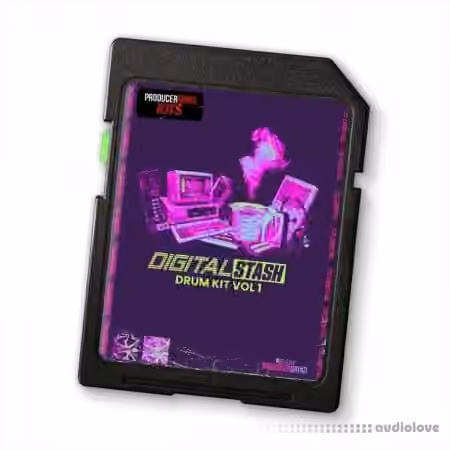 ProducerGrind TB Digital 'DIGITAL STASH' Drum Kit Vol.1 [WAV]