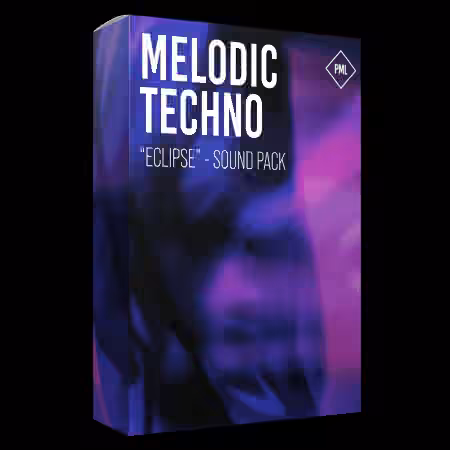 Production Music Live Melodic Techno Sound Pack Eclipse [WAV, MiDi, Synth Presets, DAW Templates]