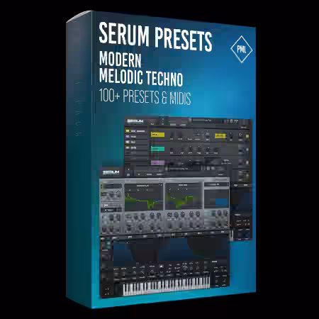 Production Music Live Serum Modern Melodic Techno Presets [Synth Presets, MiDi]