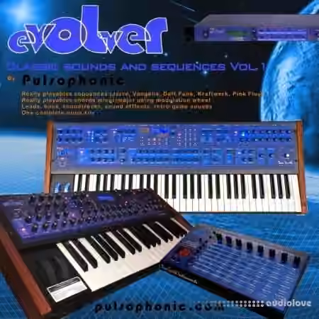 Pulsophonic DSI Evolver Classic sounds and Sequences Vol.1 [Synth Presets]