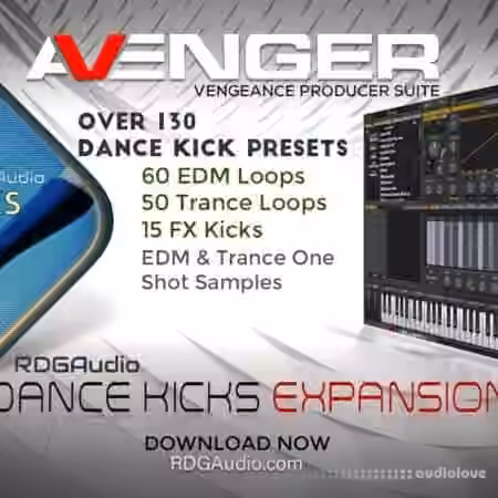 RDGAudio Dance Kicks VPS Avenger Expansion [Synth Presets]