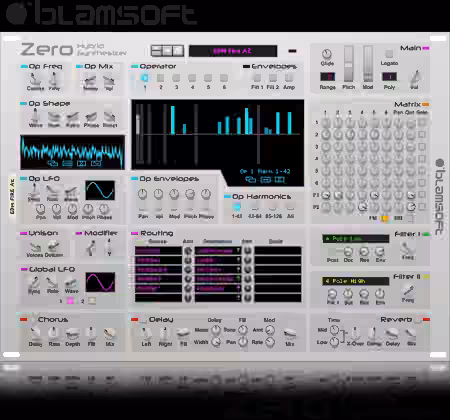 Reason RE Blamsoft Zero Hybrid Synthesizer v1.3.1 [WiN]