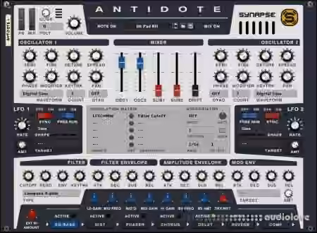 Reason RE Synapse Audio Antidote v1.2.8 PROPER [WiN]