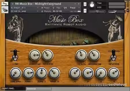 Rhythmic Robot Audio Music Box [KONTAKT]