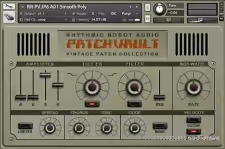 Rhythmic Robot Audio PatchVault Jupi6 Factory Set [KONTAKT]