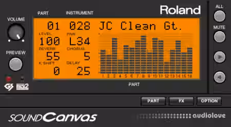 Roland Sound Canvas Pack (SC55mkII SC88 SC88VL SC88Pro and SC8850) [Synth Presets]