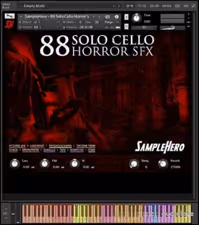 SampleHero 88 Solo Cello Horror SFX [KONTAKT]