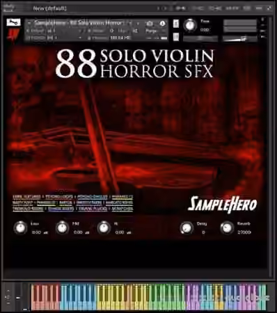 SampleHero 88 Solo Violin Horror SFX [KONTAKT]
