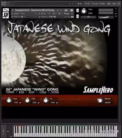 SampleHero Japanese Wind Gong 26 + SFX [KONTAKT]