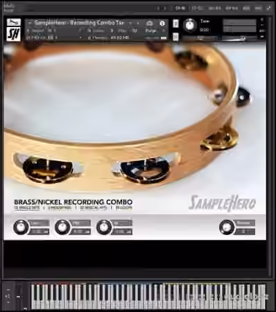 SampleHero Recording Combo Tambourine [KONTAKT]