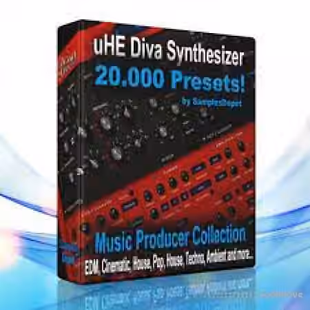 Samples Depot 20.000 u-he DIVA Presets Bundle [Synth Presets]