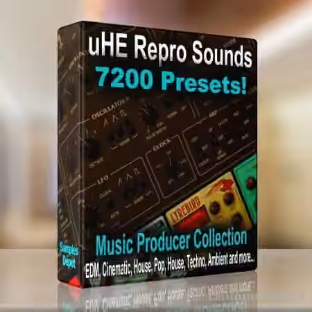Samples Depot u-he Repro 7200 Presets Super Bundle [Synth Presets]