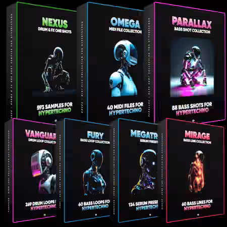 Savage Sounds Hypertechno Sample Pack [WAV, MiDi, Synth Presets]