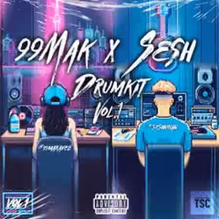 Seshnolan x 99Makaveli 99Mak x Sesh Drumkit Vol.1 [WAV]