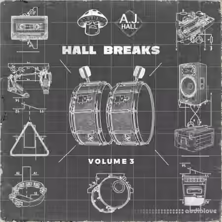 Shroom x AJ Hall Hall Breaks Vol.3 Sample Pack [WAV]
