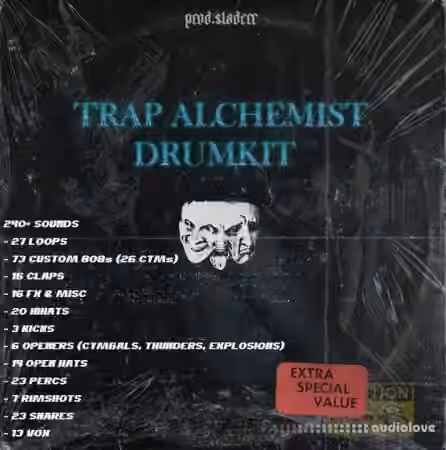 Sladerr Trap Alchemist Drum Kit [WAV]