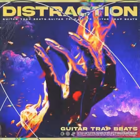 Solved Distraction - Guitar Trap Beats [WAV, MiDi]
